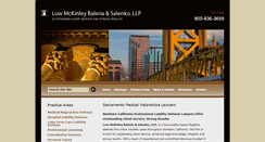 Desktop Screenshot of lmblaw.net