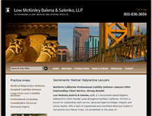 Tablet Screenshot of lmblaw.net